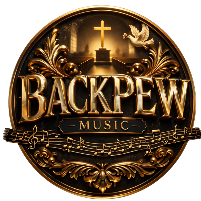 BackPew Music round logo